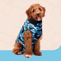 Suitical Recovery Suit Hond - M - Blauw Camouflage Suitical Recovery Suit Hond - M - Blauw Camouflage