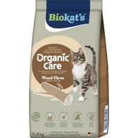 Biokat's Organic Care Wood Fibres kattenbakvulling 11,4 kg