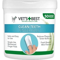Vets-best Vets Best Clean - Teeth Finger Pads 50 st