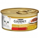 Gourmet Gold Les Cassolettes Duo van vlees in tomatensaus 1 tray (24 blikken)