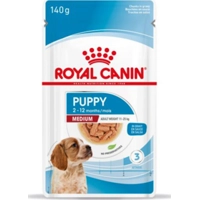 40x Royal Canin Medium Puppy Hondenvoer Nat 140 gr