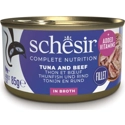 Schesir Tonijn en Rund met Rijst natural style Per stuk