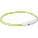 Trixie Flash Lichtgevende Band USB TPU/nylon groen 35 cm