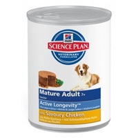 Hill's Science Plan Canine Mature Adult Kip (blikvoer) 1 tray (12 blikken)