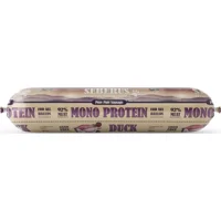 Seberus graanvrije worst monoproteïne eend voor de hond (400 g) 2 stuks Seberus graanvrije worst monoproteïne eend voor de hond (400 g) 2 stuks