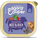 Edgard & Cooper Rund & Eend hond natvoer kuipjes 11 x 150gr