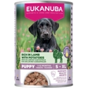 6x Eukanuba Life Care Dog Hondenvoer Nat Puppy Lamb&Potatoes 400 gr