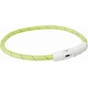 Trixie Flash Lichtgevende Band USB TPU/nylon groen 65 cm