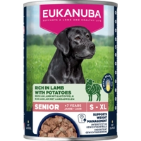 6x Eukanuba Life Care Dog Hondenvoer Nat Senior Lamb&Potatoes 400 gr product name