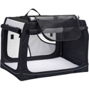 Trixie reismand vario zwart / grijs 61x43x46 cm