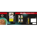 Sheba Mini Filets Gevogelte Selectie in saus natvoer kat multipack zakjes 1 verpakking (40 x 85 g)