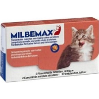 Milbemax Kleine Katten en Kittens 20 Tabletten product name