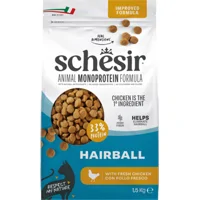 Schesir Monoproteïne Kattenvoer Droog Hairball Kip 1,5 kg Schesir Monoproteïne Kattenvoer Droog Hairball Kip 1,5 kg