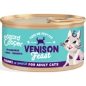Edgard & Cooper Feestelijke Hert Stukjes in Saus Limited Edition - kat 85 gram
