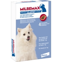 Milbemax Kauwtabletten - kleine hond - 8 tabl.