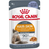 48x Royal Canin Hair&Skin Care Jelly Kattenvoer Nat 85 gr