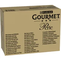 Gourmet Perle Duo Vis Mix natvoer kat (multipack) 96 x 85 g Gourmet Perle Duo Vis Mix natvoer kat (multipack) 96 x 85 g
