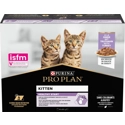 Purina Pro Plan Healthy Start rijk aan kalkoen kitten natvoer 10x85g