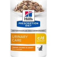 Hill's c/d Multicare Feline - Kip - 24 x 85 g maaltijdzakjes
