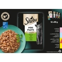 Sheba Mini Filets Selectie van de Chef in saus natvoer kat (zakjes 85 g) 12 x 85 g