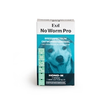 Exil No Worm Hond M 2 tabletten