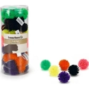 Beeztees stekelballetje kattenspeelgoed rubber 4 cm