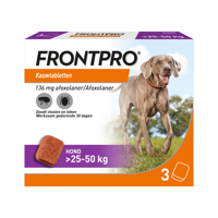 FRONTPRO XL - 25-50 kg - 2 x 3 tabletten product name