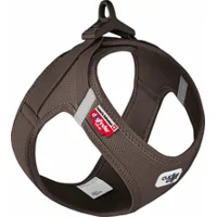 Curli Vest Harness Clasp Air-Mesh - Bruin - L Curli Vest Harness Clasp Air-Mesh - Bruin - L