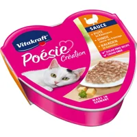 Vitakraft Poésie Kalkoen in Kaassaus - 15 x 85 g Vitakraft Poésie Kalkoen in Kaassaus - 15 x 85 g