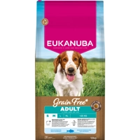 Eukanuba Hondenvoer Droog Grain Free Small/Medium Oceaanvis Adult 12 kg product name