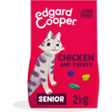 Edgard & Cooper graanvrij kip en kalkoen senior kattenvoer 2kg
