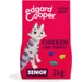 Edgard & Cooper graanvrij kip en kalkoen senior kattenvoer 2kg
