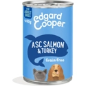 Edgard & Cooper Zalm en Kalkoen hond natvoer blik 400 gram
