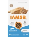 3x IAMS Kat Senior Oceaanvis 3 kg