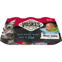 Voskes Jelly Cups tonijn kattensnack (6x25 g) 12 verpakkingen (72 x 25 g) product name