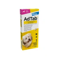 AdTab Hond - 112 mg - 2,5-5,5 kg - 2 x 3 tabletten AdTab Hond - 112 mg - 2,5-5,5 kg - 2 x 3 tabletten