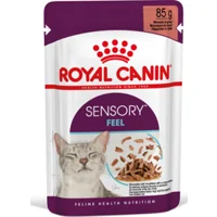 48x Royal Canin Sensory Feel Gravy Kattenvoer Nat 85 gr 48x Royal Canin Sensory Feel Gravy Kattenvoer Nat 85 gr