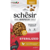 Schesir Monoproteïne Promo Kattenvoer Droog Sterilized Kip 1,5 kg product name