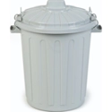 Curver Voerton met Deksel Grijs 23 liter