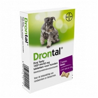 Bayer Drontal Dog Flavour 2 tabletten