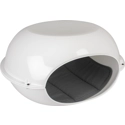 Duvo+ Luna katteniglo met kussen wit 57x38x31cm
