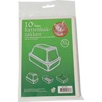Boon kattenbakzak - Wit - XL - 51 x 20 x 46 cm - 10 stuks product name