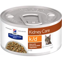 Hill's k/d Kidney Care Stoofpotje - Feline - Tonijn & Groenten - 72 x 82 g Hill's k/d Kidney Care Stoofpotje - Feline - Tonijn & Groenten - 72 x 82 g