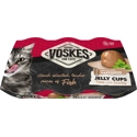 Voskes Jelly Cups tonijn met sint-jakobsschelp kattensnack (6x25 g) 12 verpakkingen (72 x 25 g)