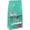 Purina One Adult Rund Volkoren Granen Kat 1,5 kg