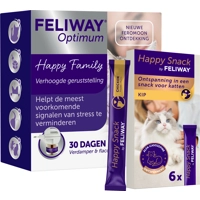 Feliway Optimum Startset + Happy Snack Kip