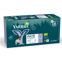 4x Yarrah Bio Hondenvoer Multipack Paté Graanvrij Kip&Kalkoen 6 x 150 gr