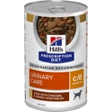 Hill's Prescription Diet C/D Urinary Care hondenvoer stoofpotje kip & groenten 354g blik