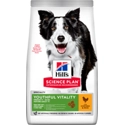 Hill's Science Plan Hond Mature Adult Senior Vitality Medium Kip 14kg