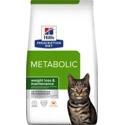 Hill's Prescription Diet Metabolic Weight Management kattenvoer Kip 12kg zak